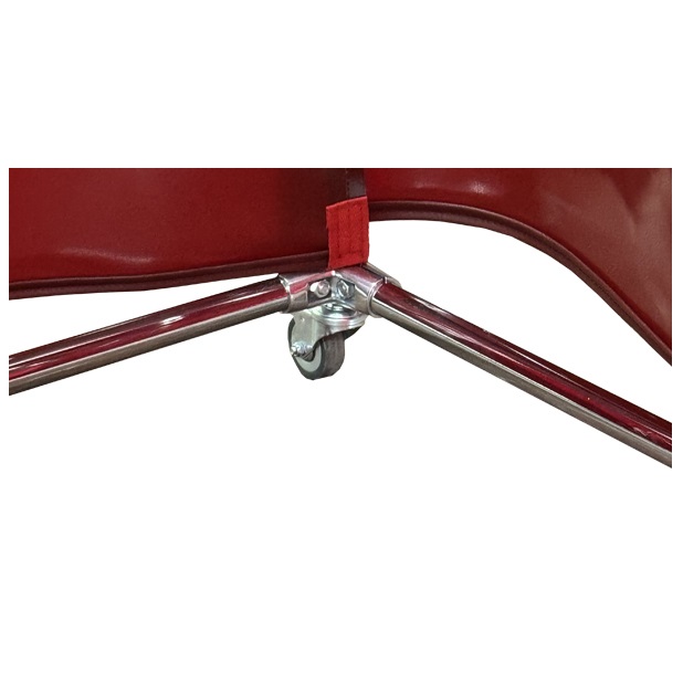 Детальное изображение Мобильная сварочная кабина «Скрин ШС» 2600х2600х2000 мм, цвет красный - Купить