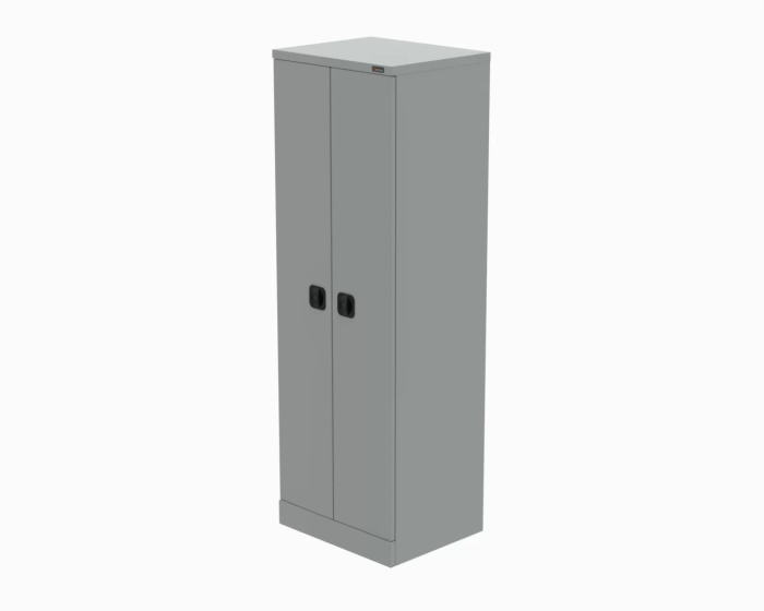 Детальное изображение Шкаф для одежды двухсекционный 600×1750×500 мм ESD (цвет RAL7035) - Купить