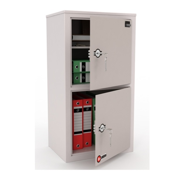 Детальное изображение Шкаф офисный металлический усиленный LS-042U - Купить