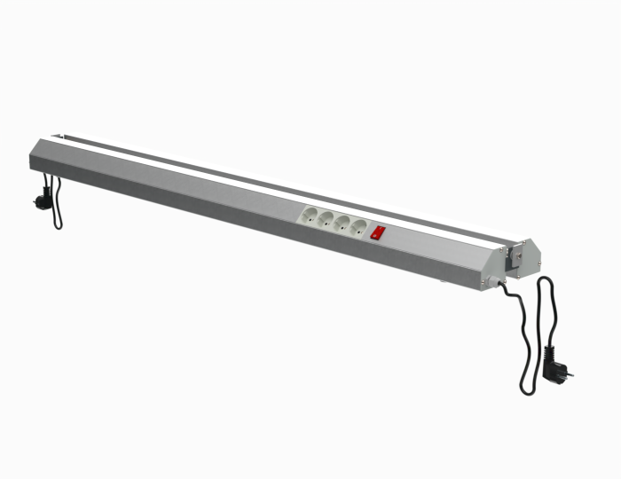 Детальное изображение Панель электромонтажная серии Островной 1800 мм 2x(выключатель, розетки 4 шт.) - Купить
