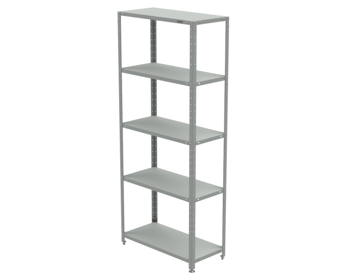 Детальное изображение Стеллаж универсальный 1950x820x390 мм (цвет RAL7035) - Купить