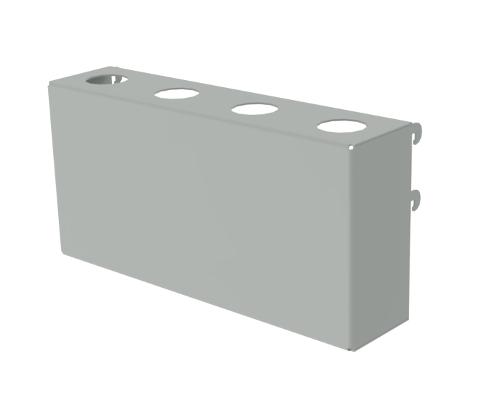 Детальное изображение Держатель для мелкого инструмента типа кусачек и плоскогубцев 180х110х45 мм (цвет RAL7035) - Купить