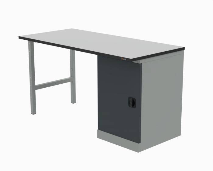 Детальное изображение Стол рабочий 1500х700 мм серии 41.Т с тумбой С ESD - Купить