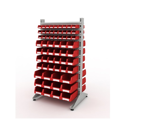 Детальное изображение Стеллаж для пластиковых лотков SORTEX двухсторонний 1800x1000x800.05 - Купить