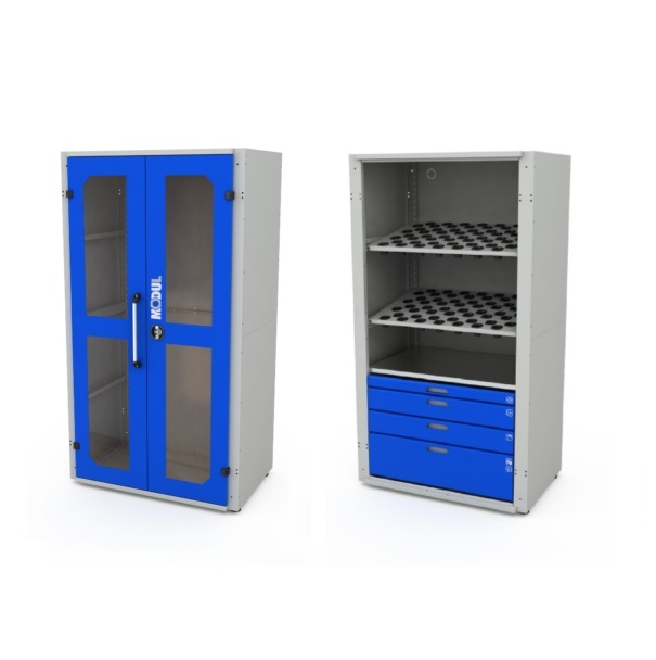 Детальное изображение Шкаф для оснастки к станкам с ЧПУ MODUL XL ISO/SK40.2 с дверями со смотровыми окнами - Купить