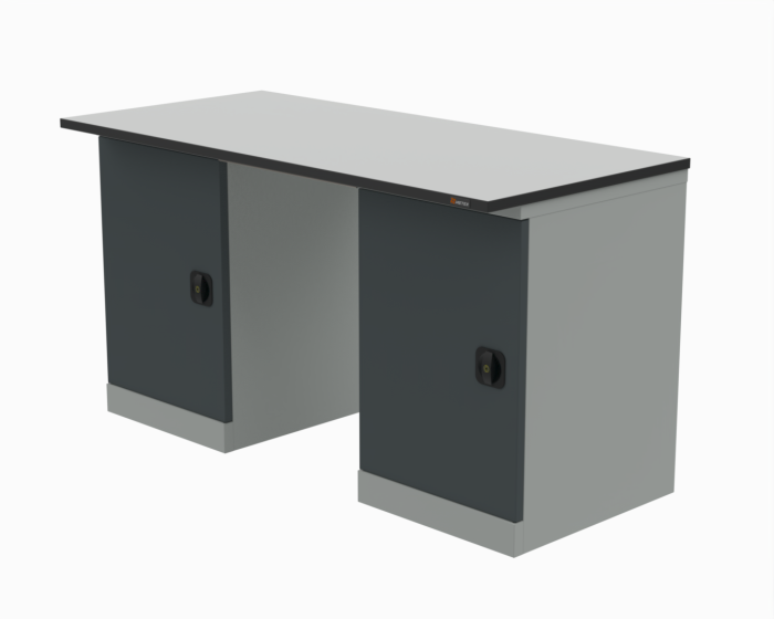 Детальное изображение Стол рабочий 1500х700 мм серии 41.Т с тумбой С и тумбой С - Купить