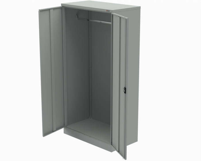 Детальное изображение Шкаф для одежды 1950x1000x550 мм ESD (цвет RAL7035) - Купить