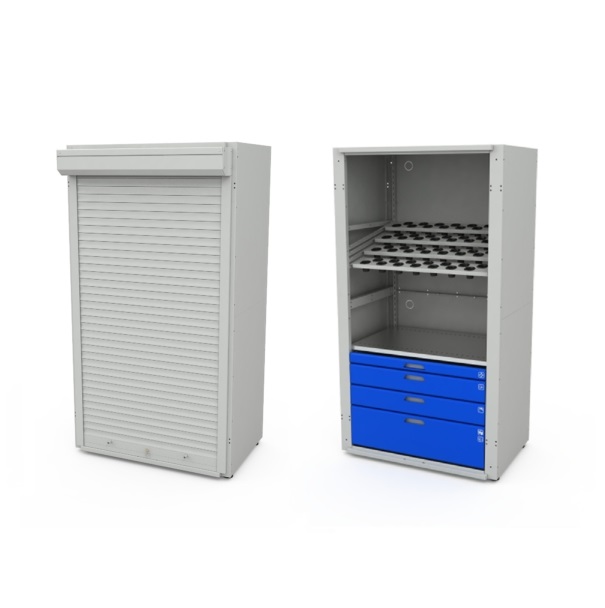 Детальное изображение Шкаф для оснастки к станкам с ЧПУ MODUL XL ISO/SK40.1 с роллетой - Купить