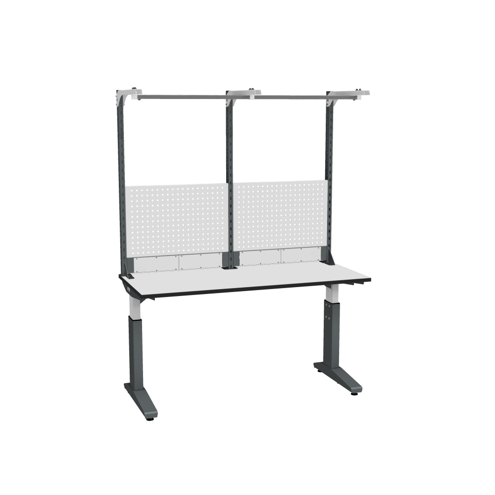 Стол монтажный СР-150-01 Р ДСП + Экран Э2 - Анонс изображение