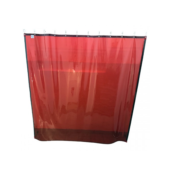 Детальное изображение Сварочная штора «Скрин ШС» 2000х1800 мм, цвет красный, din 6 - Купить