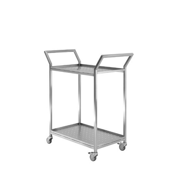 Детальное изображение ТНЧ-980 Тележка из нержавеющей стали 980х475х1120 мм - Купить