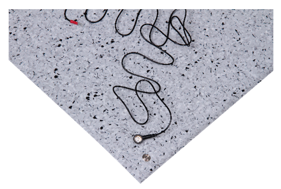 Детальное изображение Антистатический напольный коврик 1500x2000 мм;  кнопка 10мм, шнур заземления - Купить