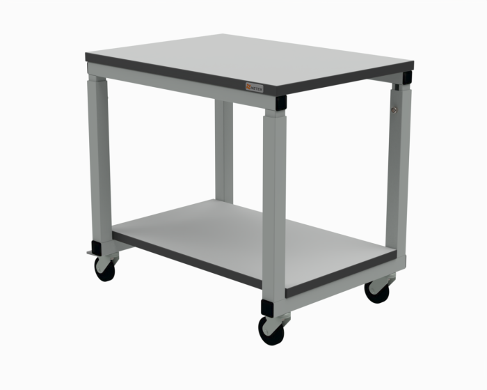 Детальное изображение Стол подкатной 700х500 мм ESD (цвет RAL7035) - Купить