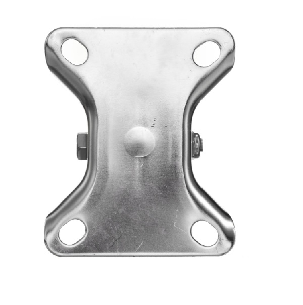 Детальное изображение Колесо Стелла-техник 6902-100 неповоротное, диаметр 100мм, грузоподъемность 170кг, термопластичный полиуретан, полиамид, кронштейн из нержавеющей стали - Купить