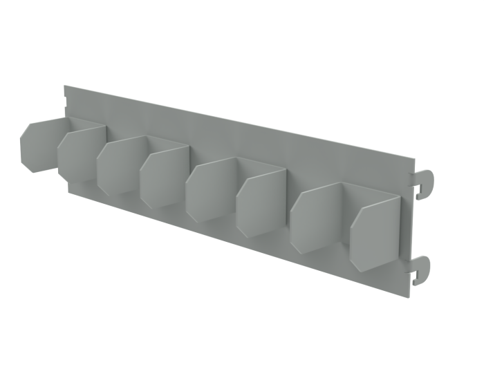 Детальное изображение Держатель для любого инструмента (регулировка размера зазора) 180х45х25 мм (цвет RAL7035) - Купить