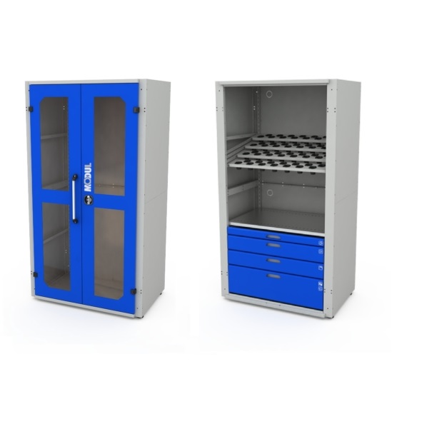 Детальное изображение Шкаф для оснастки к станкам с ЧПУ MODUL XL ISO/SK40.1 с дверями со смотровыми окнами - Купить
