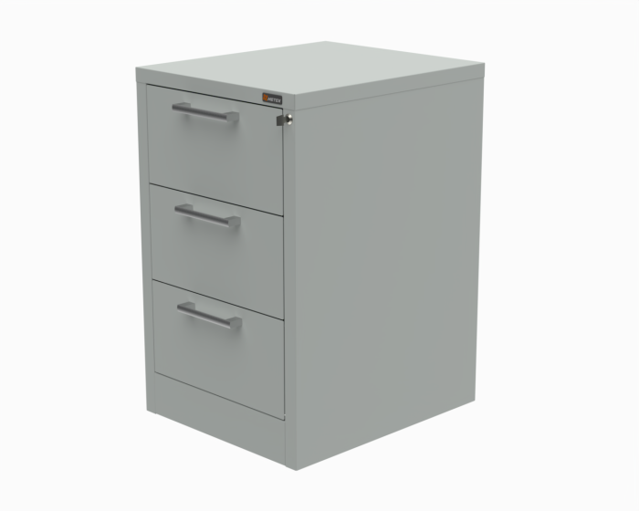 Детальное изображение Тумба на 3 ящика 500x800x590 мм ESD (цвет RAL7035) - Купить