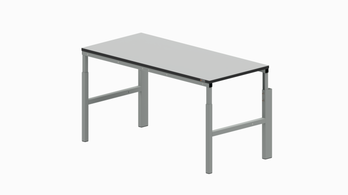 Детальное изображение Стол рабочий 1200х700 мм серии 41.Б ESD (цвет RAL7035) - Купить