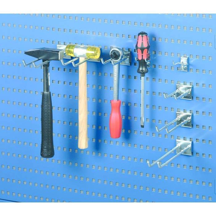 Детальное изображение 853224-51 Крюк R2, L=200мм, A=25мм, Ø6мм, нагрузка 10кг (в комплекте 5шт) - Купить