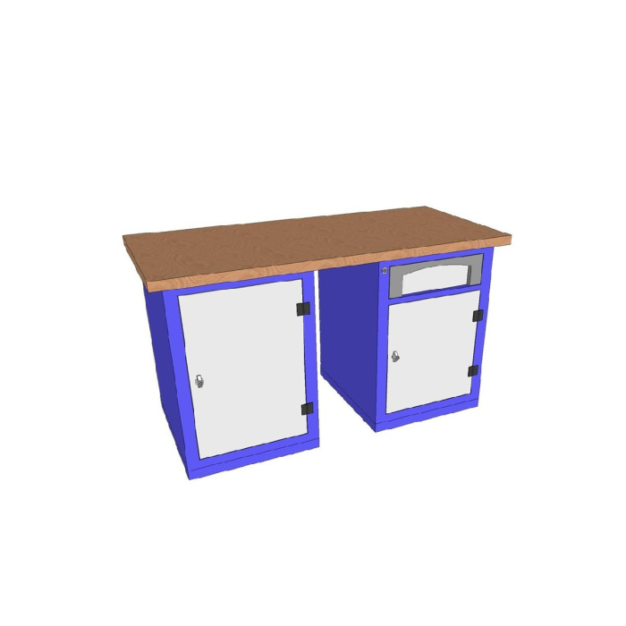 Детальное изображение Верстак WOKER WB 1500/2 - Купить