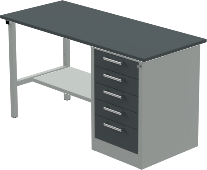 Детальное изображение Верстак 1500х630 мм с тумбой С5 тип 4 - Купить