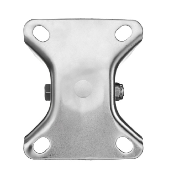 Детальное изображение Колесо Стелла-техник 6902-80 неповоротное, диаметр 80мм, грузоподъемность 120кг, термопластичный полиуретан, полиамид, кронштейн из нержавеющей стали - Купить