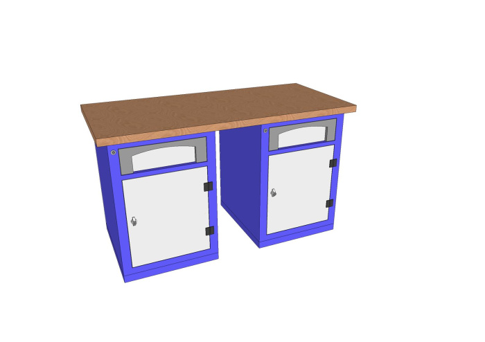 Детальное изображение Верстак WOKER WB 1500/1 - Купить