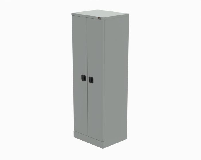 Детальное изображение Шкаф для одежды двухсекционный  600×1750×500 мм ESD (цвет RAL7035) - Купить