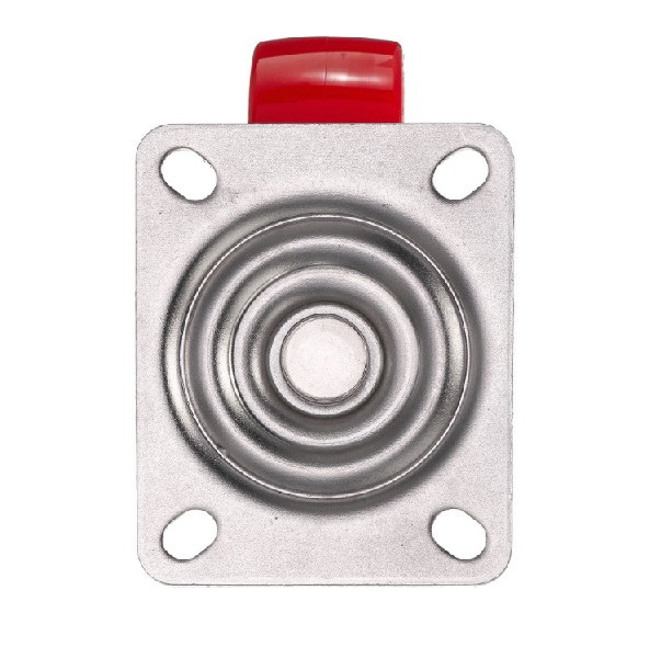 Детальное изображение Колесо Стелла-техник 6901-125 поворотное, диаметр 125мм, грузоподъемность 220кг, термопластичный полиуретан, полиамид, кронштейн из нержавеющей стали - Купить