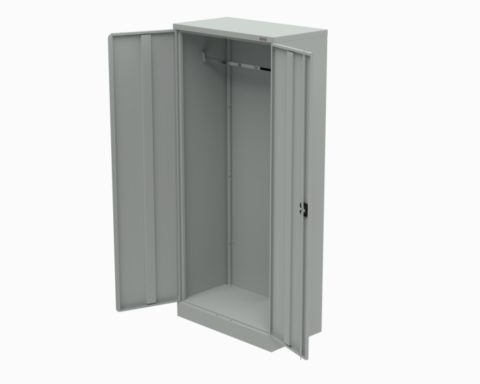 Детальное изображение Шкаф для одежды 1850x820x450 мм ESD (цвет RAL7035) - Купить