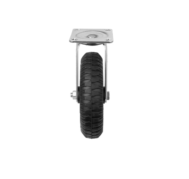 Детальное изображение Колесо Стелла-техник 5001-200 диаметр 200мм, грузоподъемность 200кг, резина, металл, поворотное - Купить