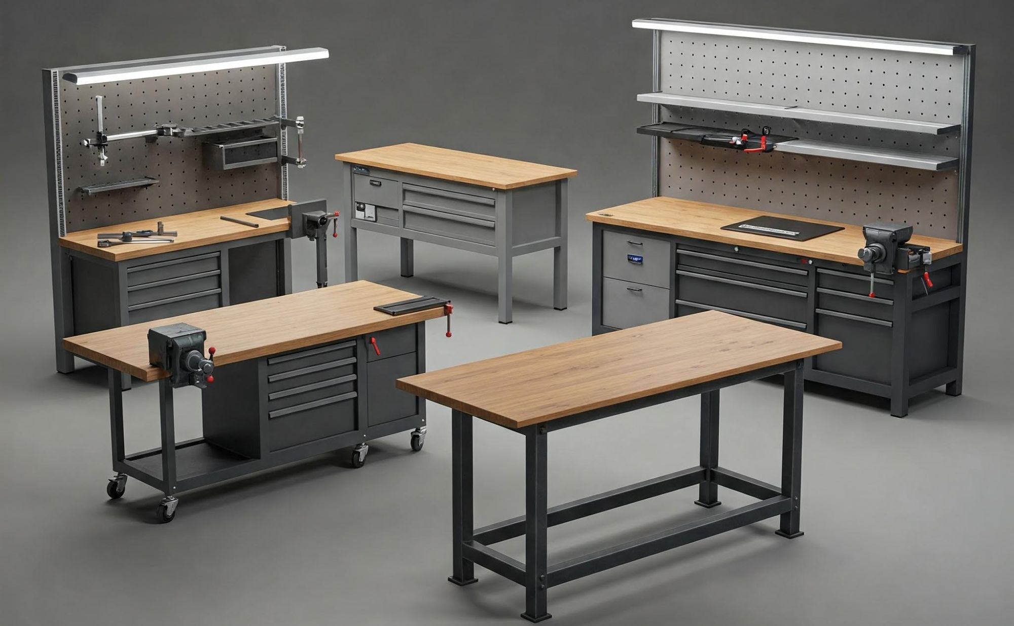 Верстак с системой хранения