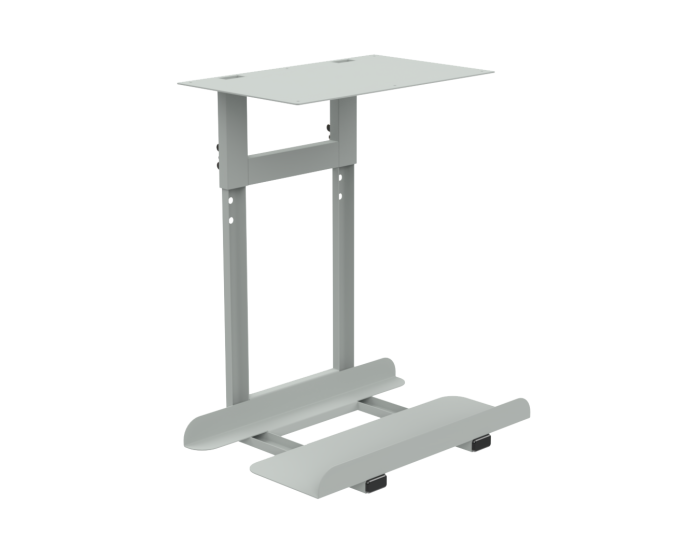 Детальное изображение Подставка под системный блок, подвесная 265x460x460мм (цвет RAL7012) - Купить