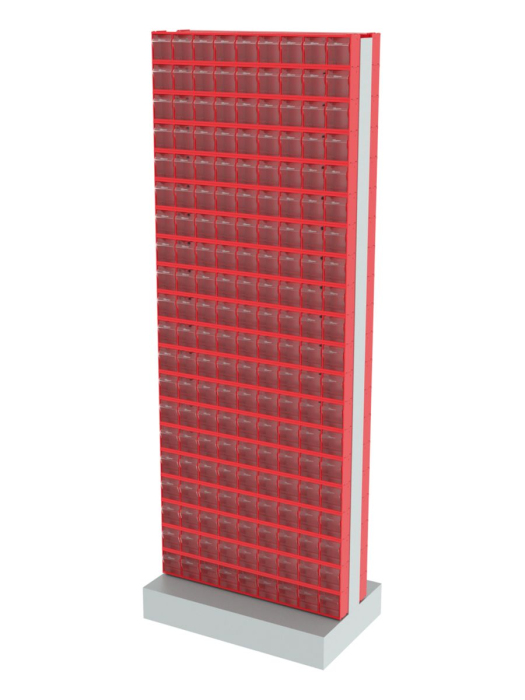 Детальное изображение Стойка двусторонняя напольная Стелла-техник 406-20-00-00 (600х380х1650) - Купить