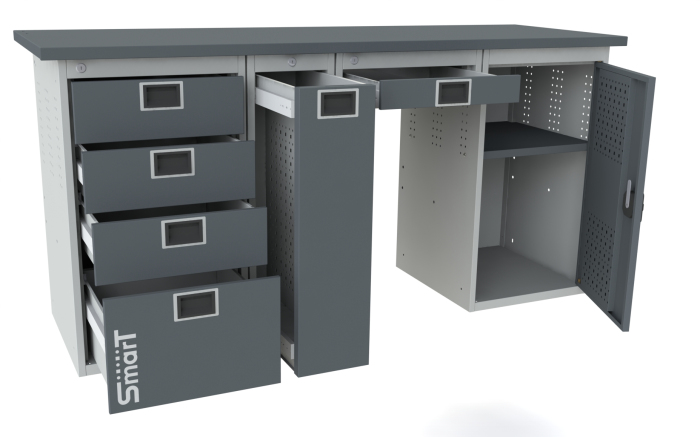 Детальное изображение Верстак SMART 1760.4.P.Y.1 - Купить