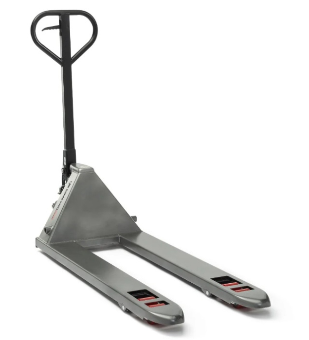 Детальное изображение Тележка ручная гидравлическая SIMETRO Prime-25-1.15 550х1150мм, колеса180мм полиуретан, ролики 80х70мм полиуретан - Купить