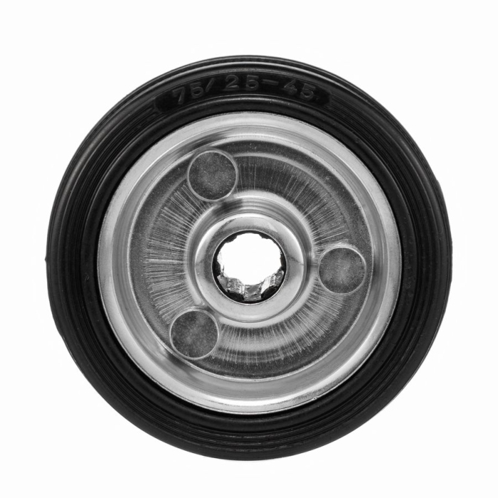 Детальное изображение Колесо Стелла-техник 4000-75 диаметр 75мм, грузоподъемность 50кг, резина, металл - Купить