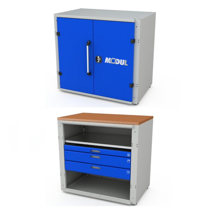 Детальное изображение Шкаф для инструментов MODUL 1/2 XL 04 со сплошными дверями - Купить