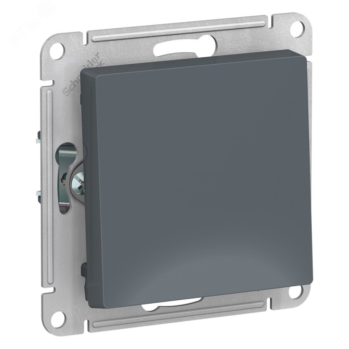 Детальное изображение Выключатель одноклавишный ATLASDESIGN схема 1 10АХ механизм грифель (ATN000711) - Купить