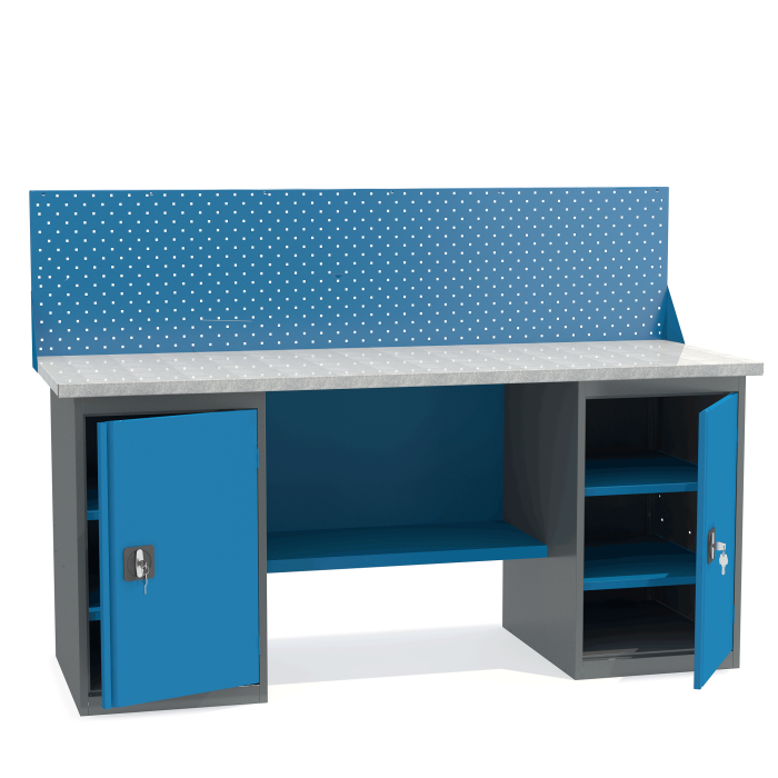 Детальное изображение ВТ2-1.9 Верстак с двумя тумбами - Купить