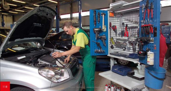 Детальное изображение C74007004 Тележка Treston Basic 4, синяя - Купить