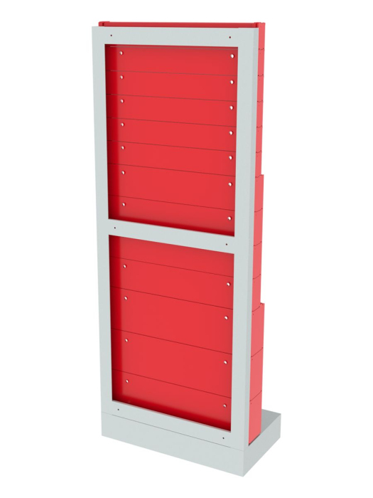 Детальное изображение Стойка напольная Стелла-техник 403-06-04-03 (610х325х1500) - Купить