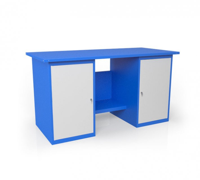 Детальное изображение Двухтумбовый слесарный верстак ВСТ-Н 15/101-ПС500 - Купить