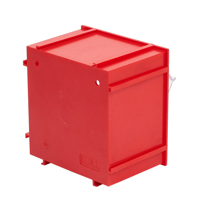 Детальное изображение Короб откидной Стелла-техник F-70-1А , 70х60х76мм, красный, прозрачный - Купить