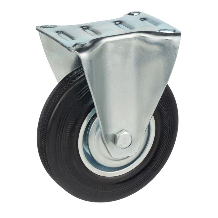 Детальное изображение Колесо Стелла-техник 4002-125 диаметр 125мм, грузоподъемность 100кг, резина, металл - Купить