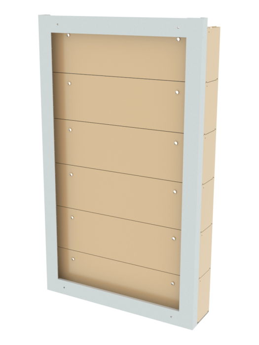 Детальное изображение Стойка бежевая настенная Стелла-техник 402-00-00-06-B (610х40х1000) - Купить