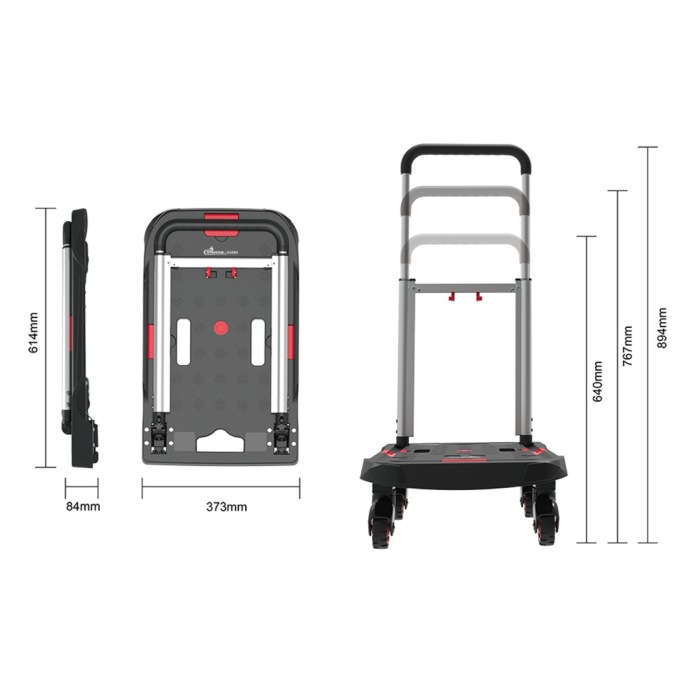 Детальное изображение Тележка грузовая платформенная Стелла-техник FF-XS , склдная, грузоподъемность 90 кг - Купить