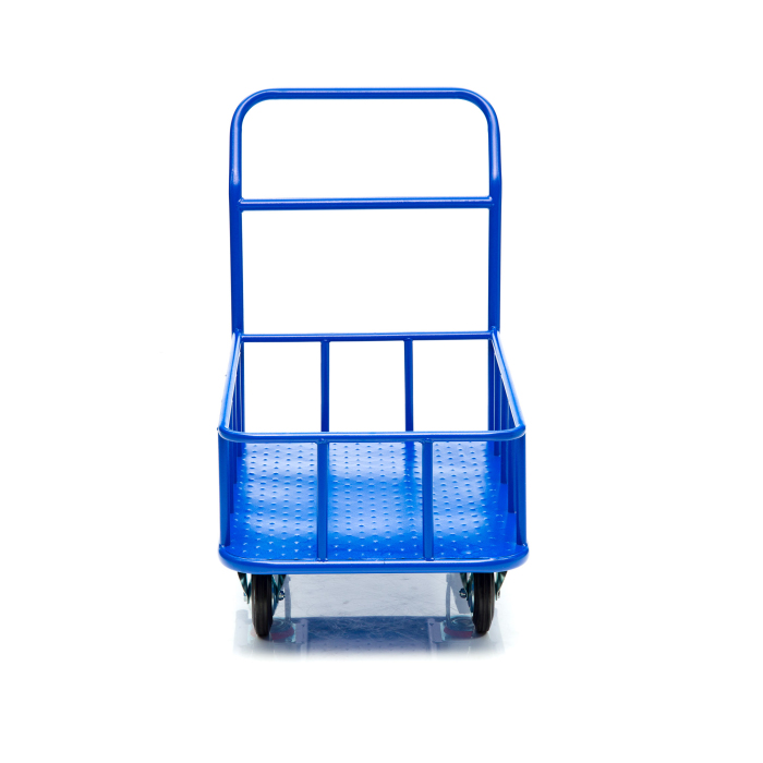 Детальное изображение Тележка платформенная Стелла-техник КПБ-300-125-К , с бортом, 600х900мм - Купить