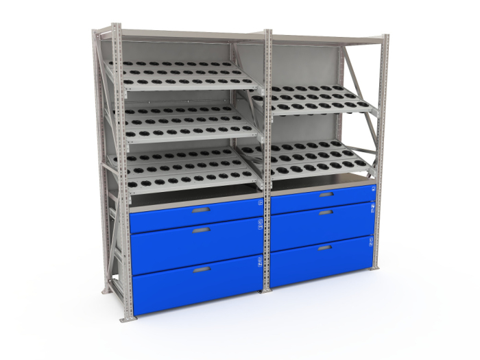 Детальное изображение Система хранения оснастки к станкам с ЧПУ MODUL XL 2х2000 №2 - Купить