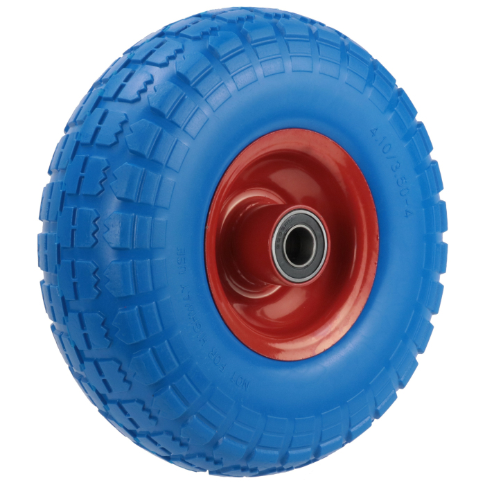 Детальное изображение Колесо Стелла-техник PU255M-20PB диаметр 255мм, вспененный полиуретан, шариковый подшипник под ось 20мм, грузоподъемность 100кг - Купить